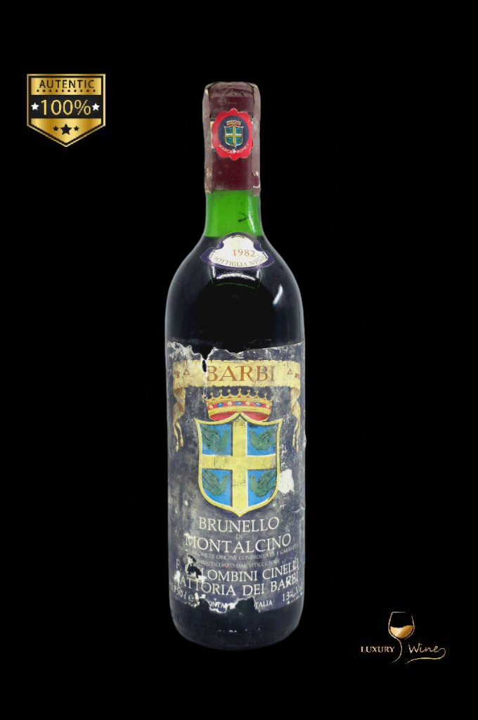 1982 vin vechi de colectie Brunello di Montalcino Barbi Riserva vin vechi 1982
