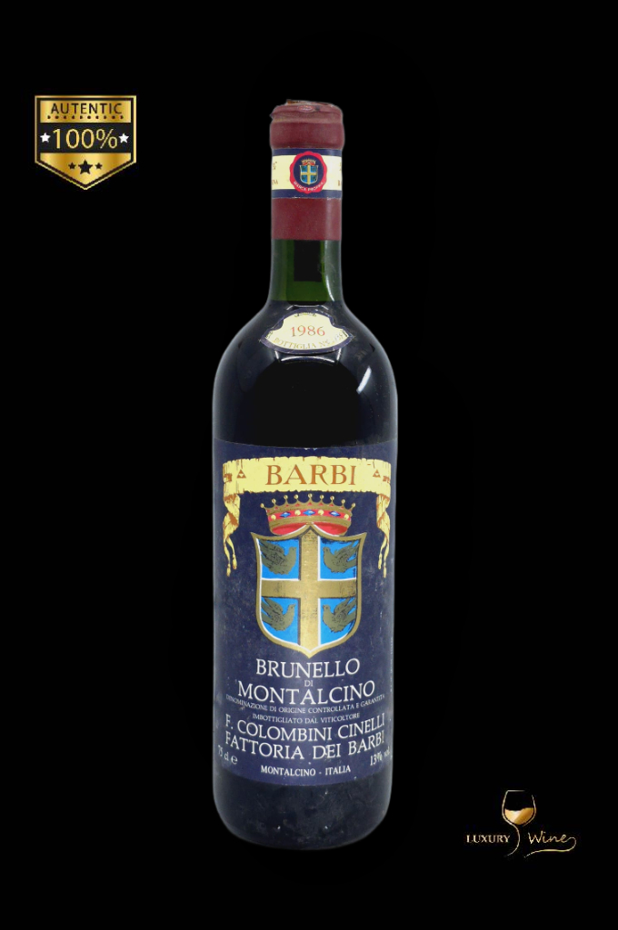 1986 vin vechi de colectie Brunello di Montalcino Barbi vin vechi 1986