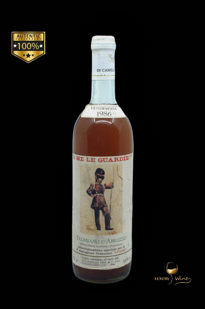 1986 vin vechi de colectie Trebiano D'Abruzzo vin vechi 1986
