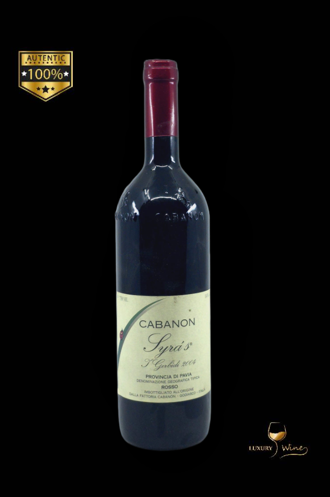 2004 vin vechi de colectie Syraz Cabanon 1 vin de colectie 2004