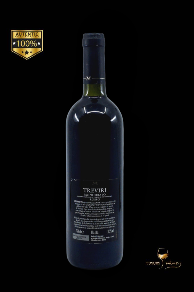 2004 vin vechi de colectie Treviri Monferatto Rosso 2 vin din anul nasterii 2004