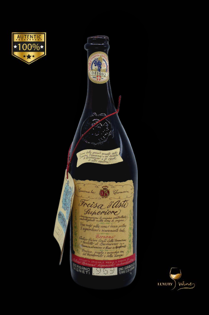 1969 vin vechi de colectie Freisa Bersano vin vechi 1969