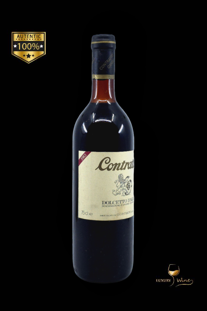 1983 vin vechi de colectie Dolcetto Contratto 1 vin vechi 1983