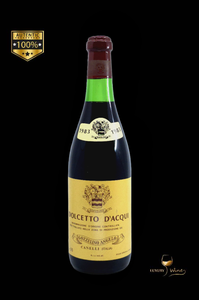 1983 vin vechi de colectie Dolcetto D aqui Vin vechi 1983