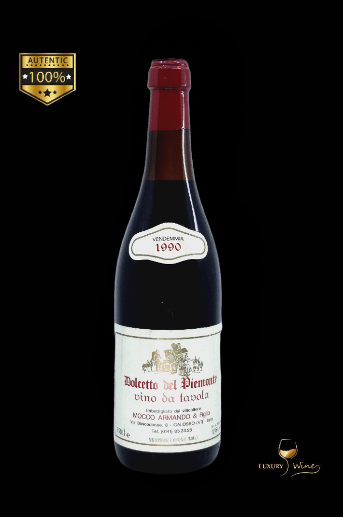 1990 vin vechi de colectie CDolcetto del Piemonte vin vechi 1990
