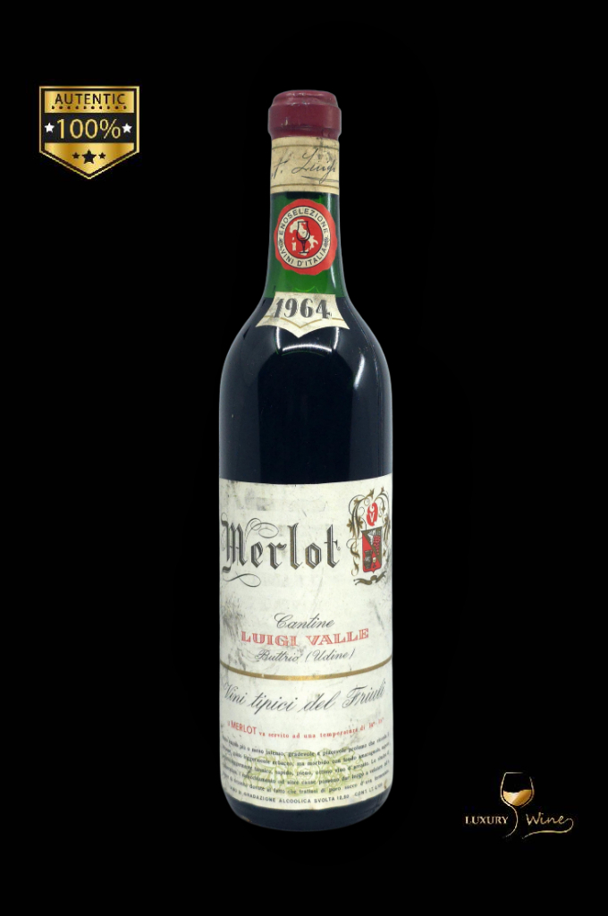 1964 vin vechi de colectie Merlot Luigi Valle 1 vin vechi de colectie 1964