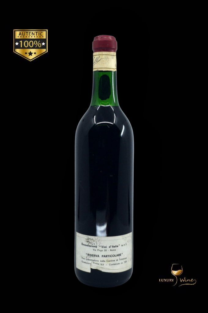 1964 vin vechi de colectie Merlot Luigi Valle 2 vin vechi 60 de ani