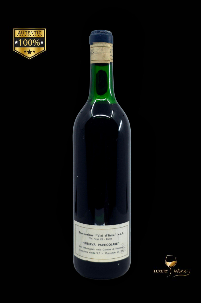 1966 vin vechi de colectie Cabernet Luigi Valle 1 vin din anul nasterii 1966