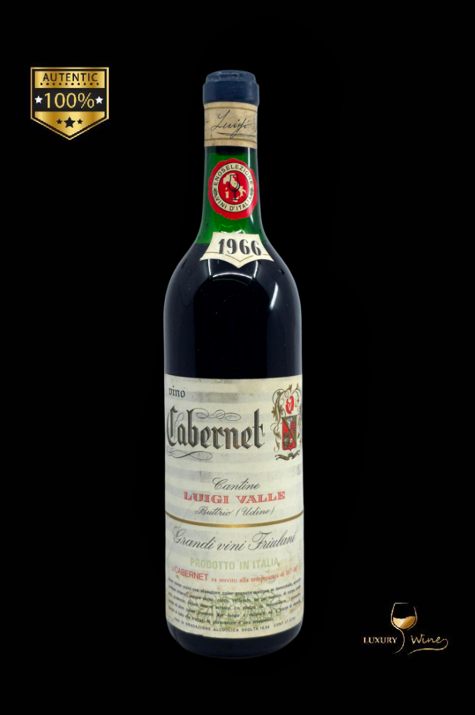 1966 vin vechi de colectie Cabernet Luigi Valle vin vechi 1966