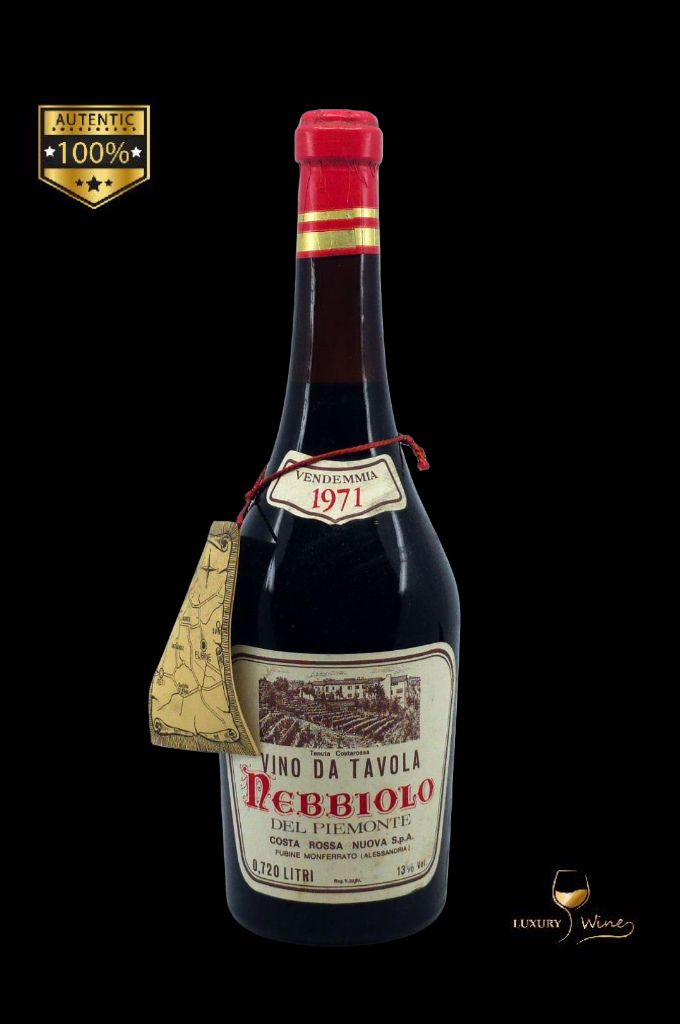 1971 vin vechi de colectie Nebbiolo del Piemonte vin vechi 1971
