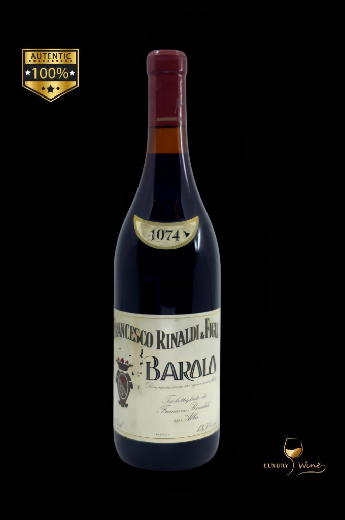 1974 vin vechi de colectie Barolo Rinaldi vin vechi de colectie 1974