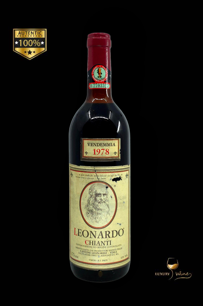 1978 vin vechi de colectie Chianti Leonardo vin vechi 1978