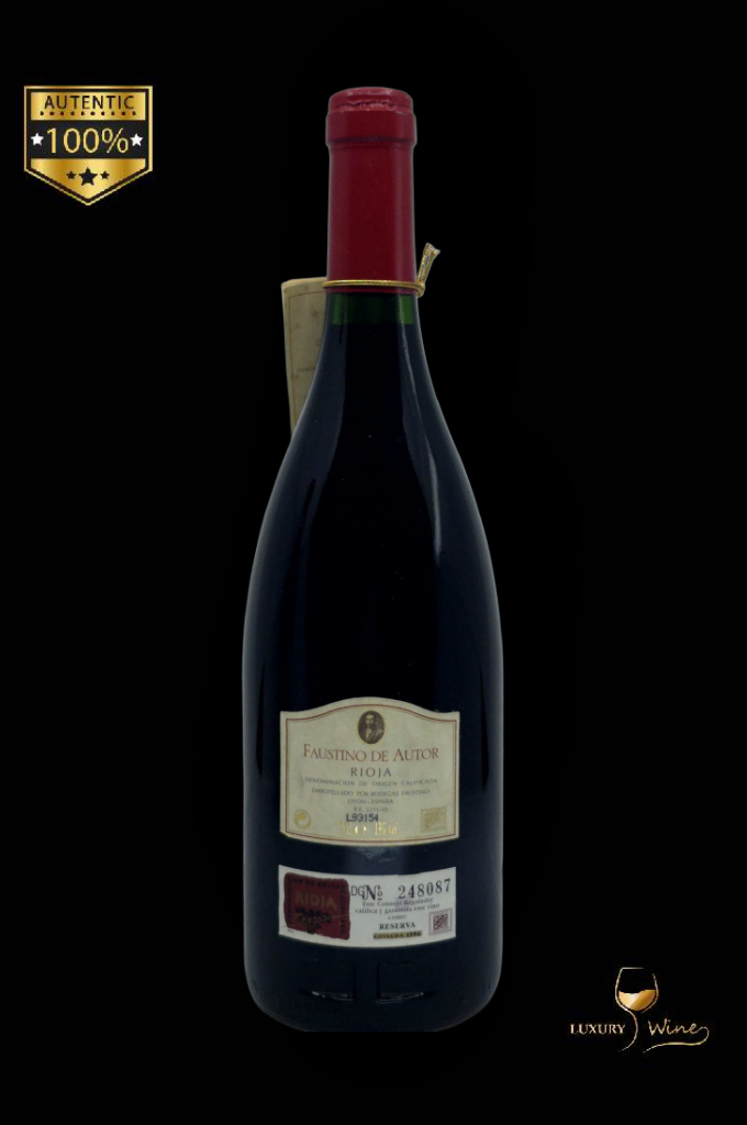 1994 vin vechi de colectie Rioja Faustino de Autor 2 vin vechi 1994