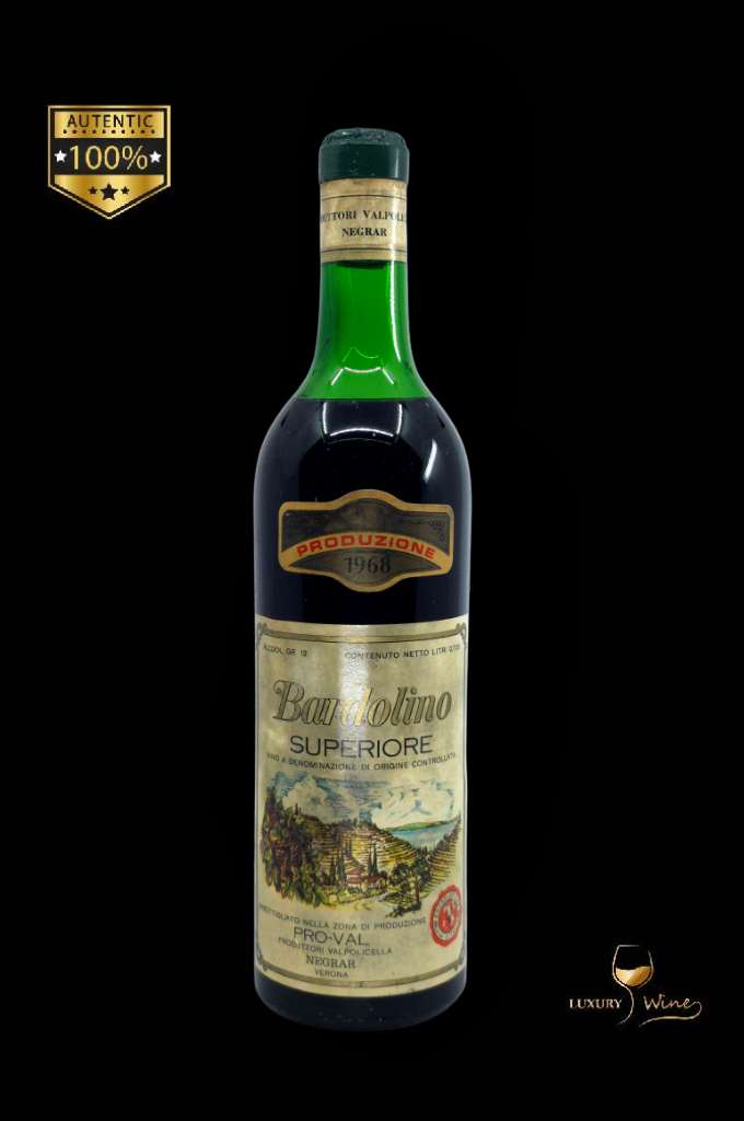 1968 vin vechi de colectie Bardolino Superiore VIN VECHI 1968