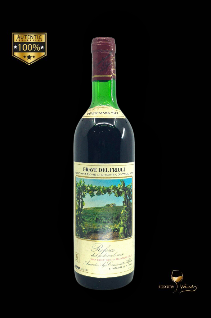 1977 vin vechi de colectie Grave dfel Friuli vin din anul nasterii 1977