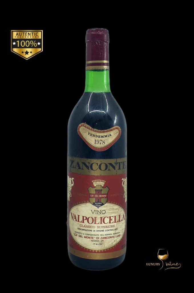 1978 vin vechi de colectie Valpilicella Classico Superiore vin vechi de colectie 1978