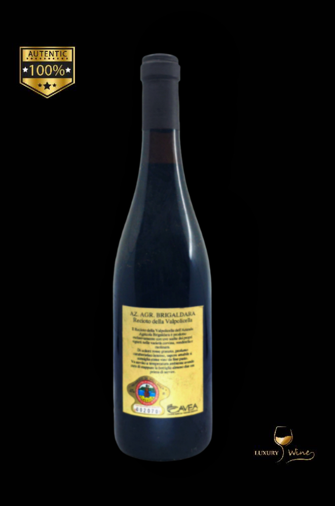 1986 vin vechi de colectie Recioto della Valpolicella Brigaldara 2 vin din anul nasterii 1986