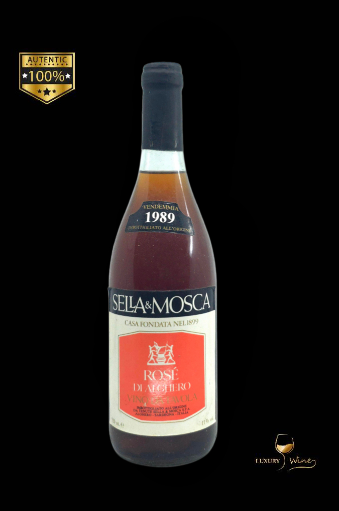 1989 vin vechi de colectie Rose di Alghero Sella & Mosca vin vechi 1989