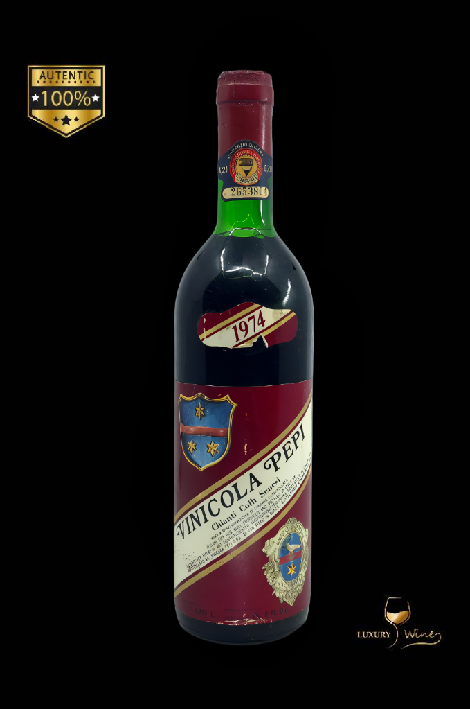 1974 vin de colectie Chianti Colli Senesi vin vechi de colectie 1974