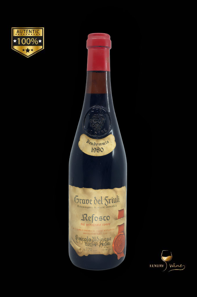 1980 vin vechi de colectie Refosco 1 vin vechi 1980