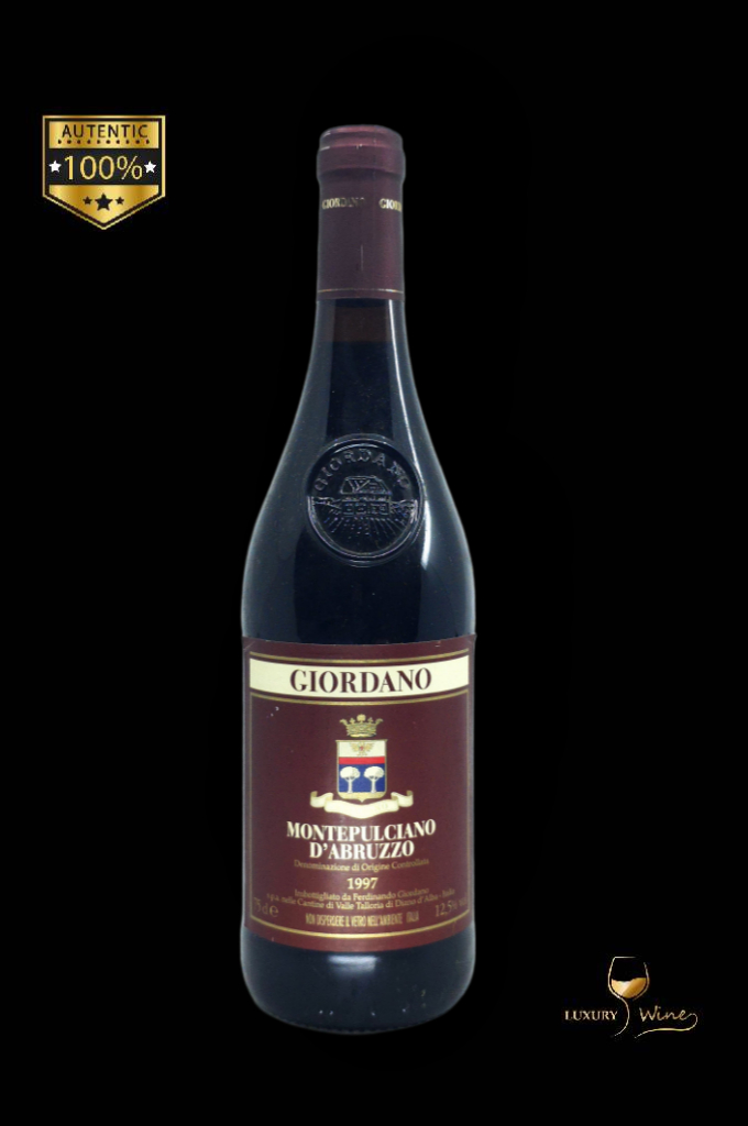 1997 vin vechi de colectie Montepulciano D'Abruzzo Giordano 1 vin vechi 1997