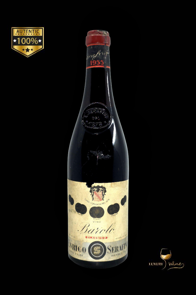 1955 Vin vechi de colectie Barolo Enrico Serafino vin de colectie 1955