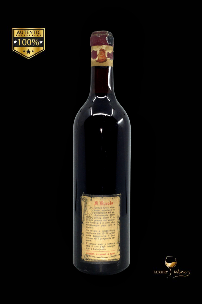 1958 Vin vechi de colectie Barolo Cosetti 2 vin din anul nasterii 1958