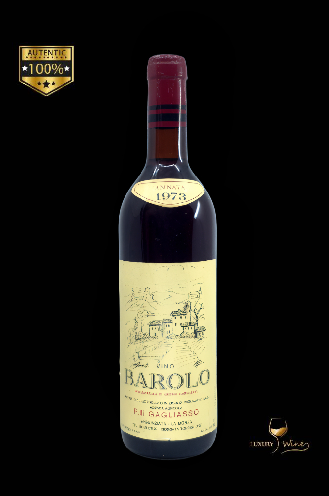 1973 vin vechi de colectie Barolo Gagliasso vin vechi de colectie 1972