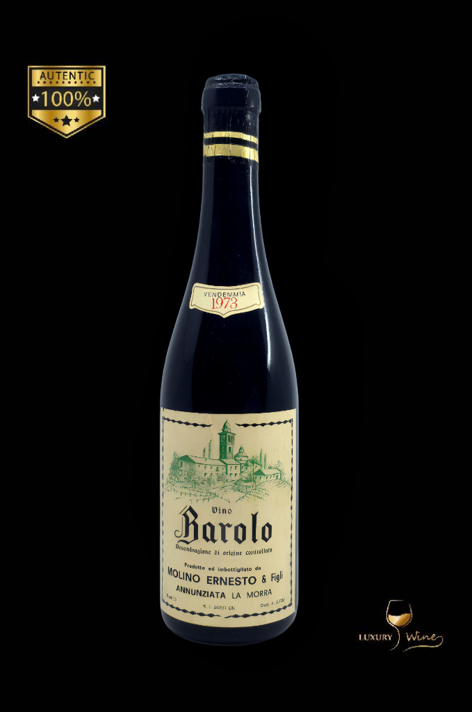 1973 vin vechi de colectie Barolo Molino Ernesto vin vechi 1973