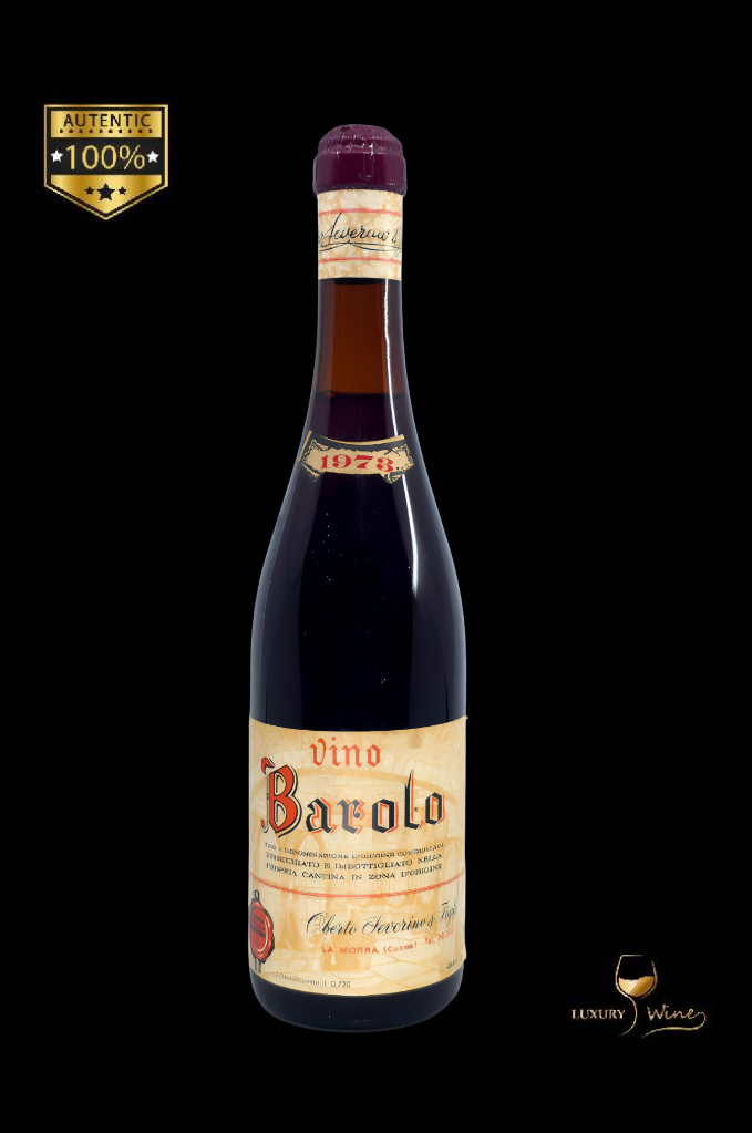 1973 vin vechi de colectie Barolo Severino vin vechi 1973