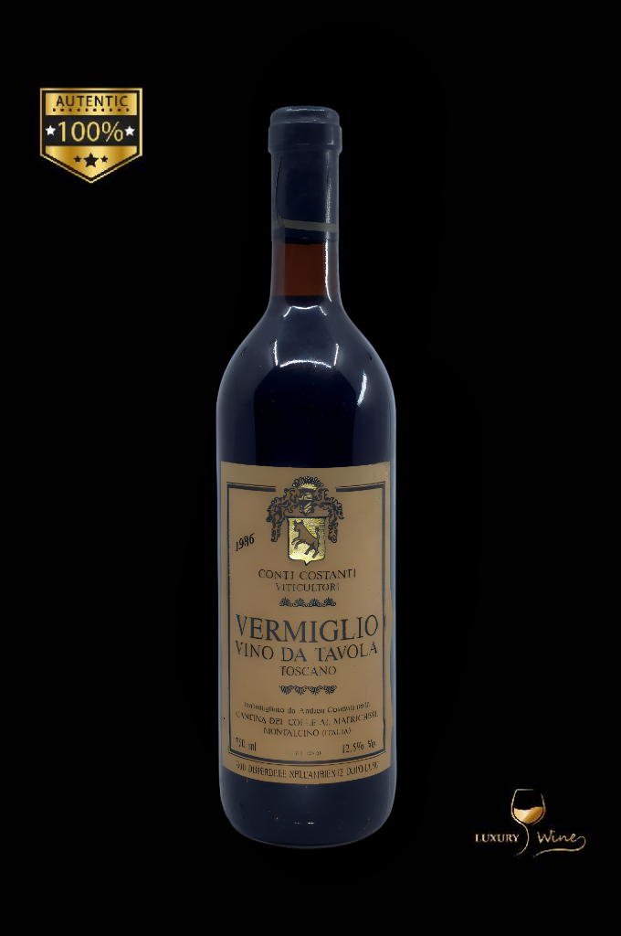 1986 vin vechi de colectie Vermiglio vin vechi 1986