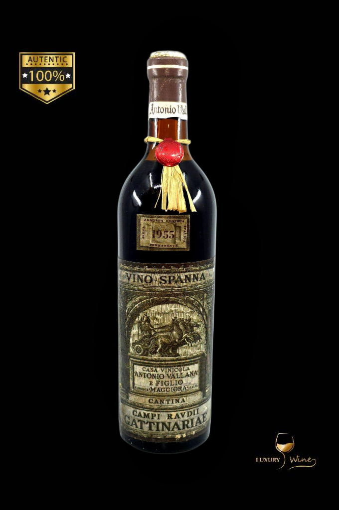 1955 Vin de colectie Spanna Gattinara vin din anul nasterii 1955
