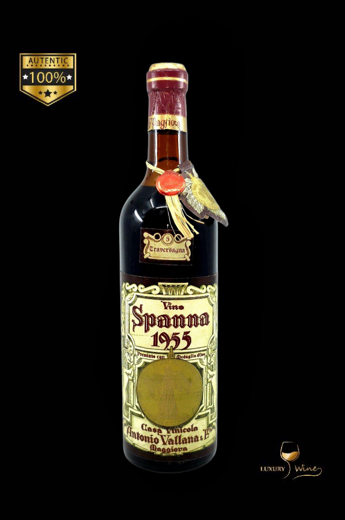1955 Vin de colectie Spanna Vallana vin vechi de colectie 1955