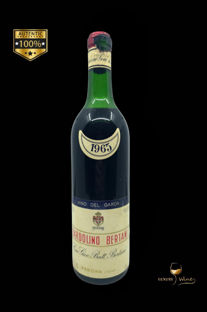 1965 vin vechi de colectie Bardolino Bertani vin vechi 1965