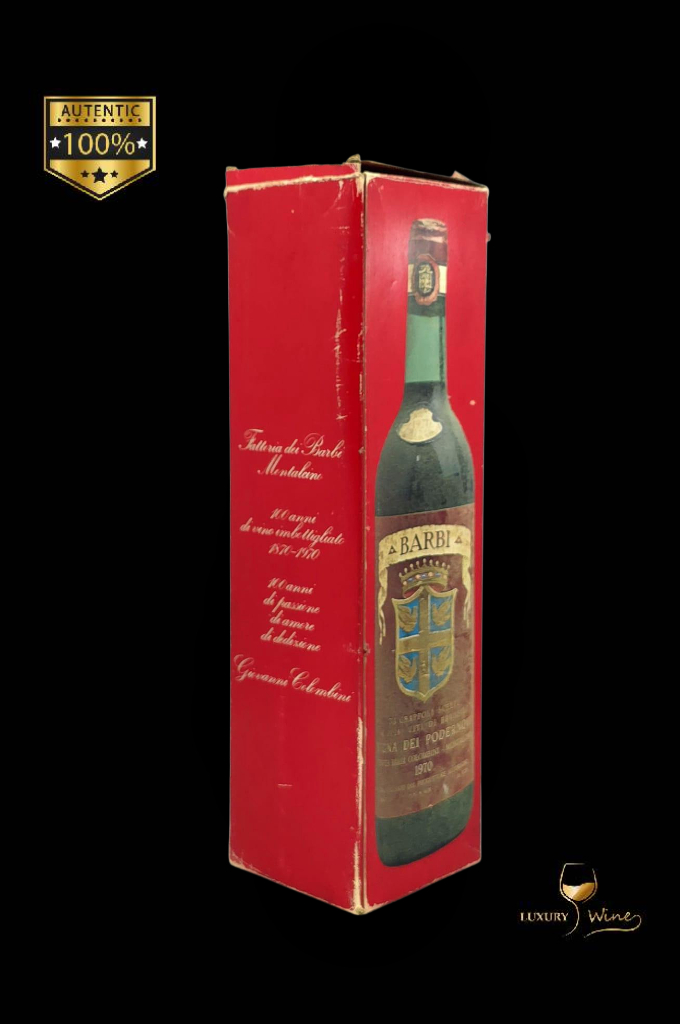 1970 vin vechi de colectie Brunello di Montalcino Riserva 1 vin de colectie 1970