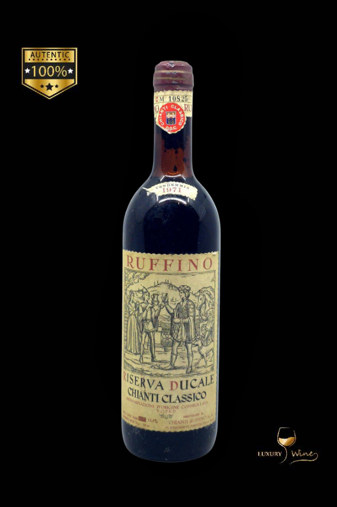 1971 vin vechi de colectie Chiati Riserva Ducale 1 vin de colectie 1971