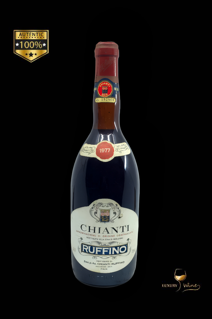 1977 vin vechi de colectie Chianti Ruffino VIN VECHI 1977