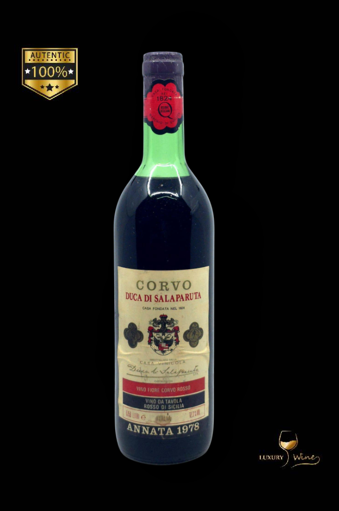 1978 vin vechi de colectie Corvo vin de colectie 1978