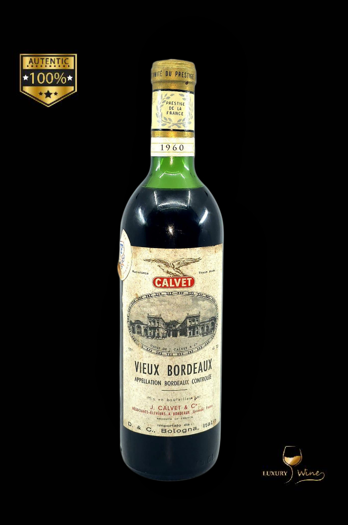 1960 Vin de colectie Bordeaux vin vechi 1960