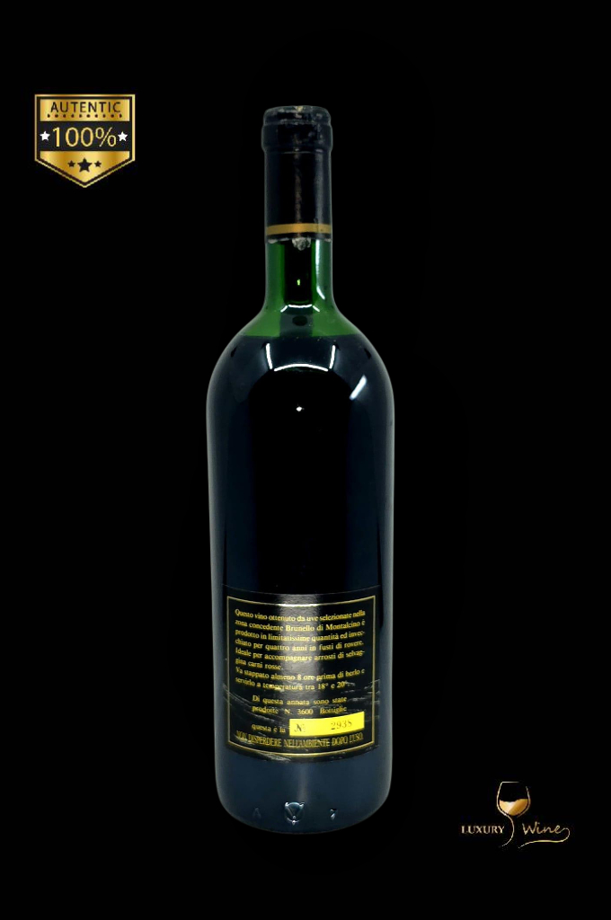 1985 Vin de colectie Brunello di montalcino 1 vin de colectie 1985