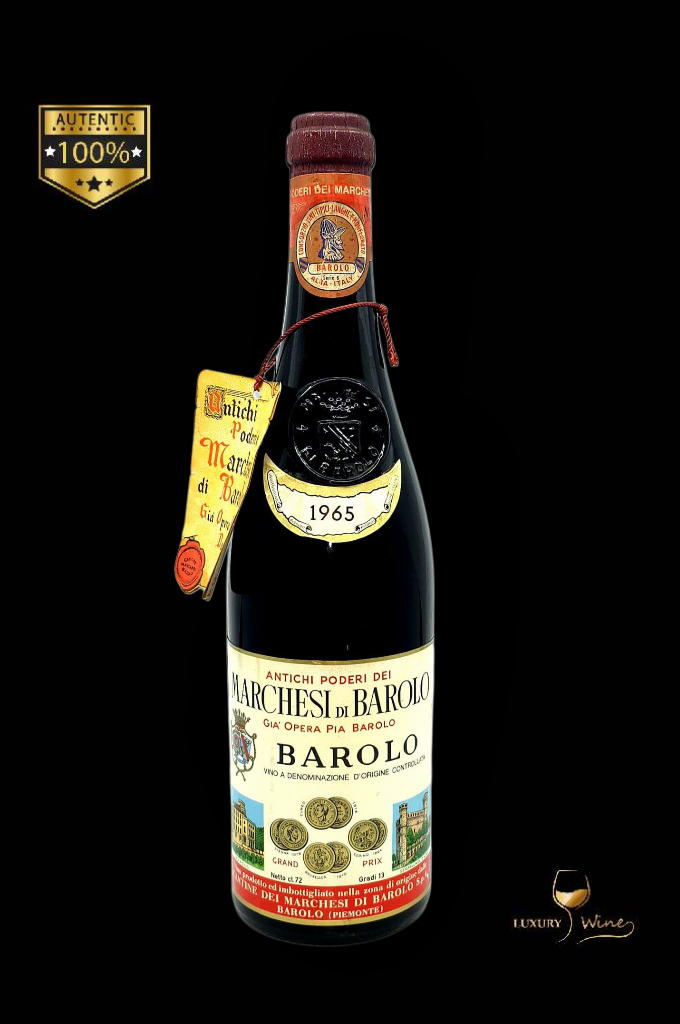 1965 vin vechi de colectie Barolo Marchesi di Barolo vin vechi 1965