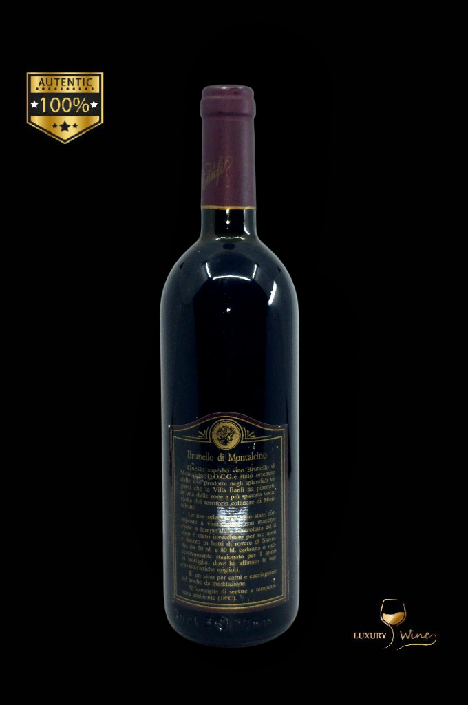 1983 vin vechi de colectie Brunello di Montalcino Banfi 2 vin de colectie 1983